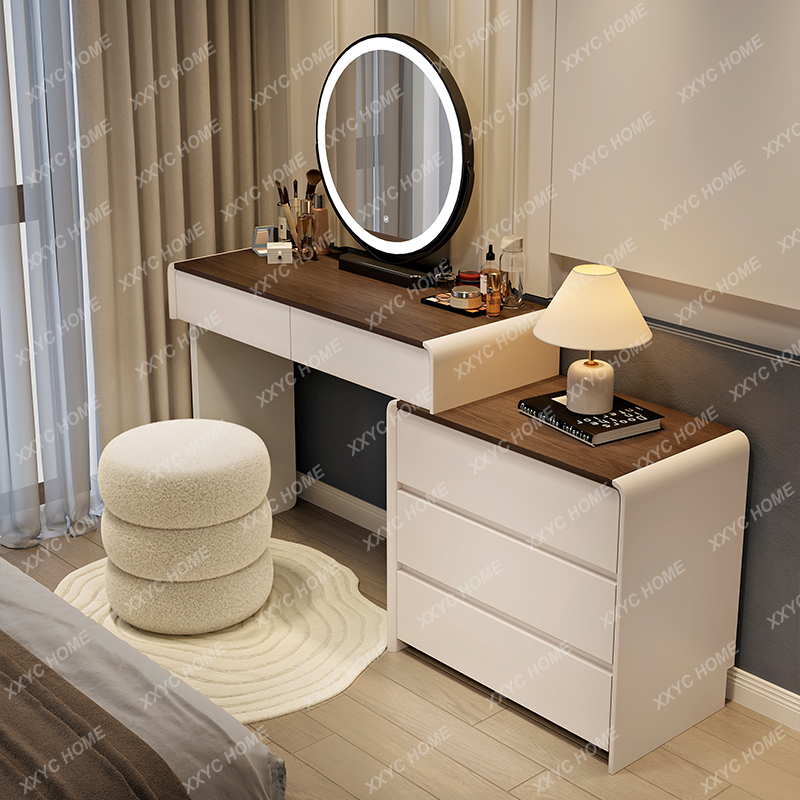 HHAesthetic Wooden Vanity Tabl - Beauty Makeup Vanity Set recension och pris