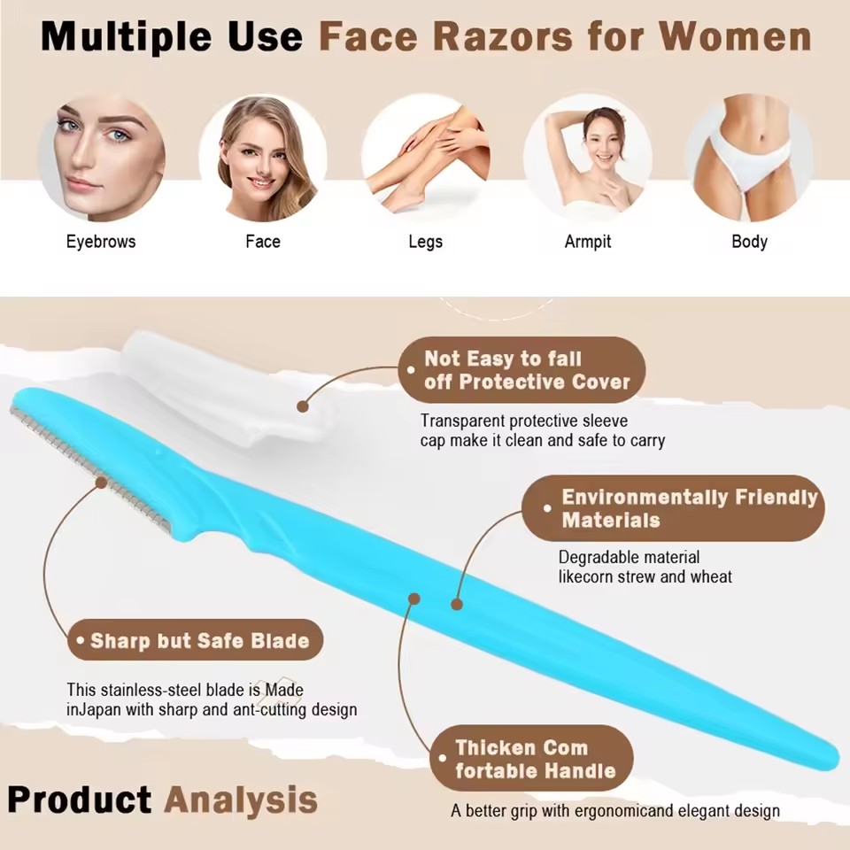 3/30/40Pcs Eyebrow Trimmer Mak - Beauty No Makeup recension och pris