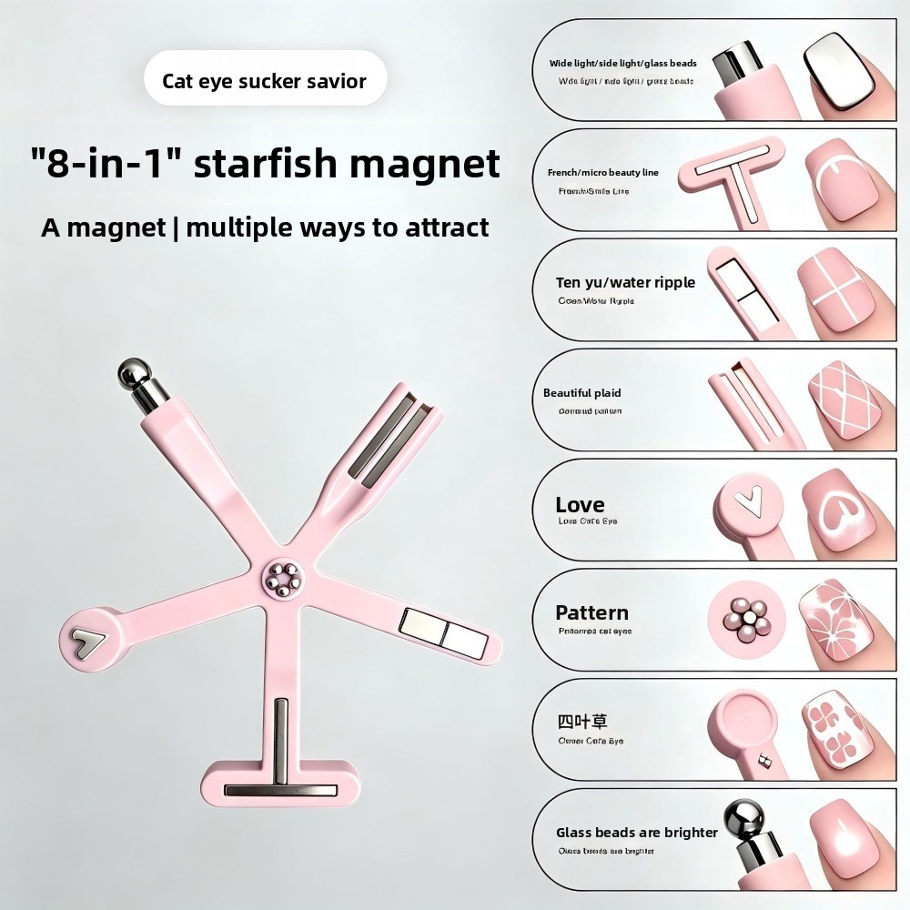8 In 1 Starfish Cat Eye Magnet - Contour Palette Stick recension och pris