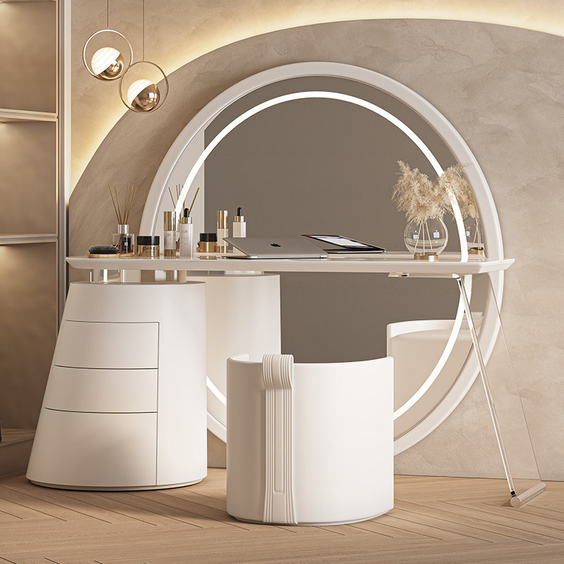 Modern Nordic Vanity Table Aes - Beauty Makeup Vanity Set recension och pris