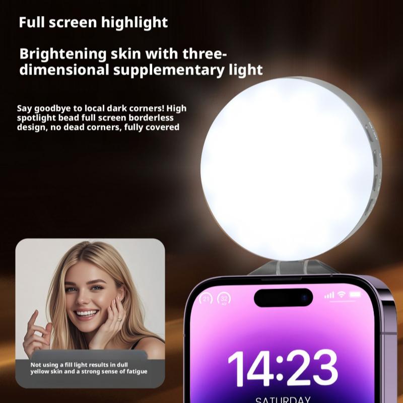 Magnetic Mobile Phone Fill Lig - Beauty No Makeup recension och pris